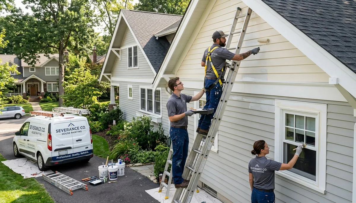 Professional house painters in Fort Collins CO providing expert residential exterior painting services